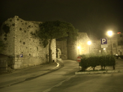 Fortress Walls and Entrance Gate of Erice.